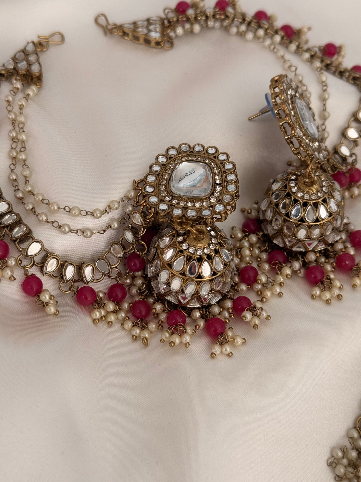 Resham Jhumka & Tikka