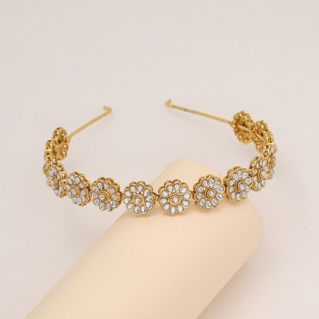 Riyanshi Kundan Hair Bands