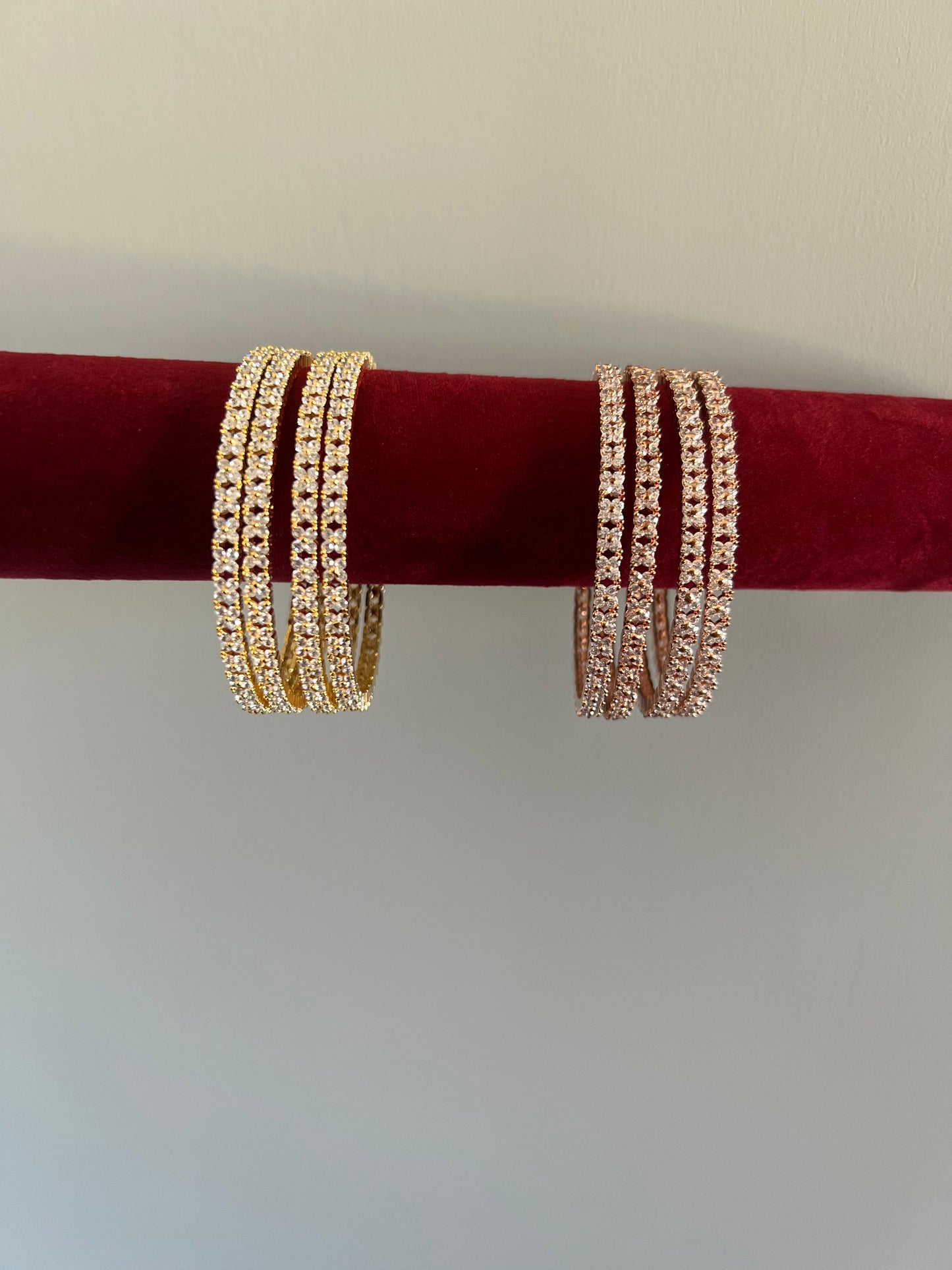 Bani American Diamond bangles pair of 4