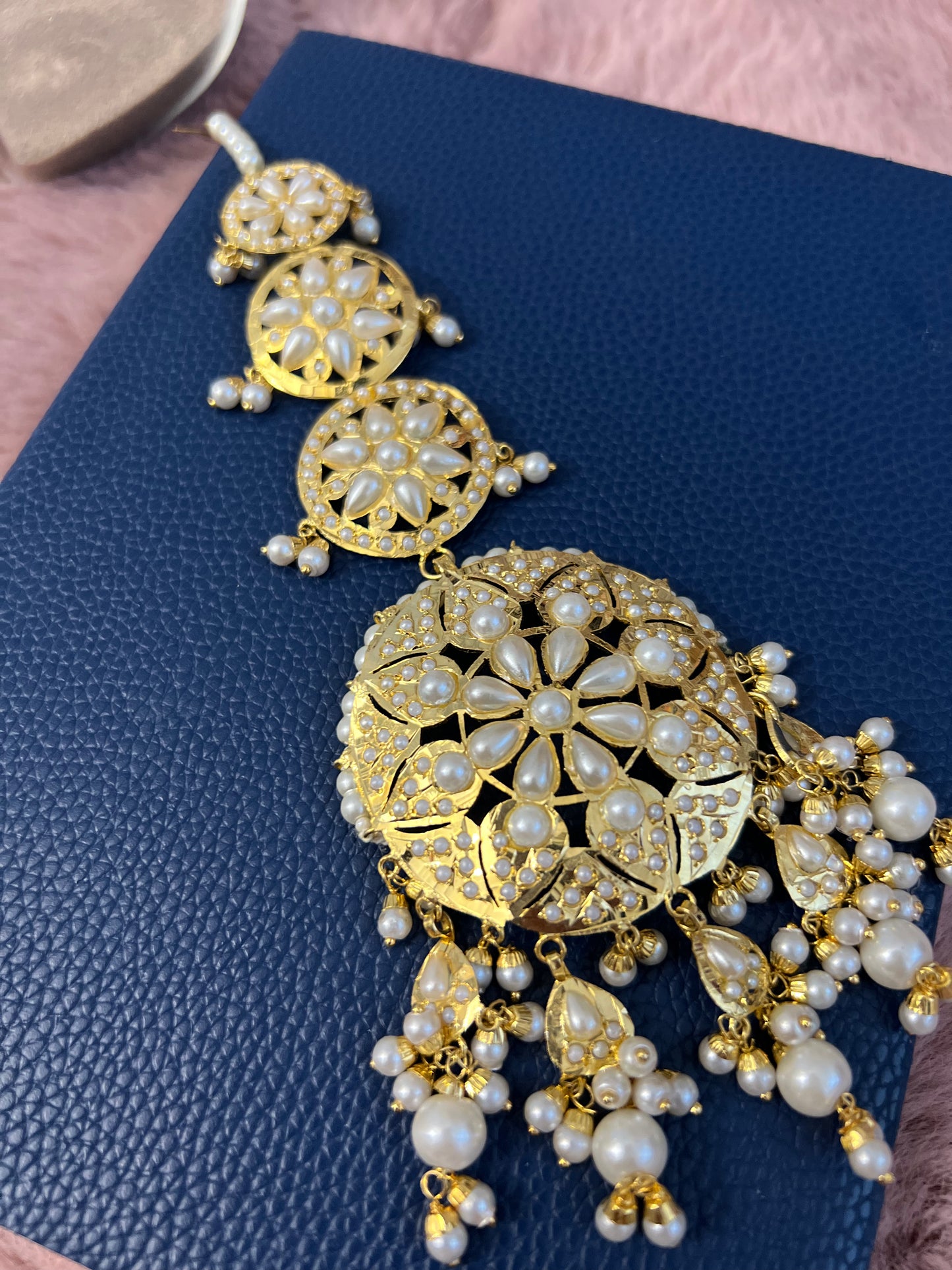 Original jadau Oversized tikka