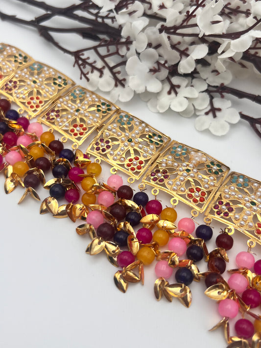 Ahana jadau Necklace Set