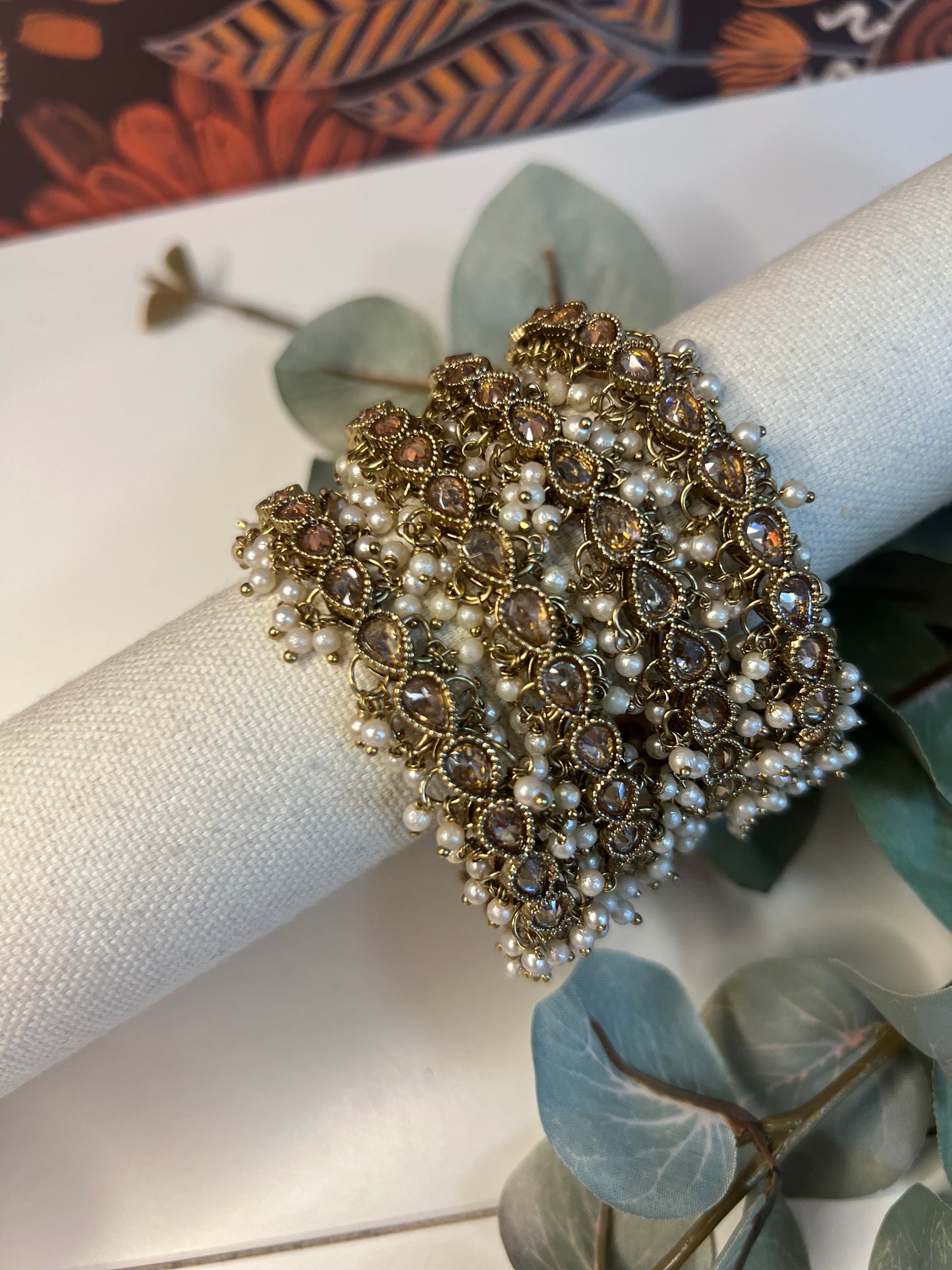 Qamara Fine polki Bangles