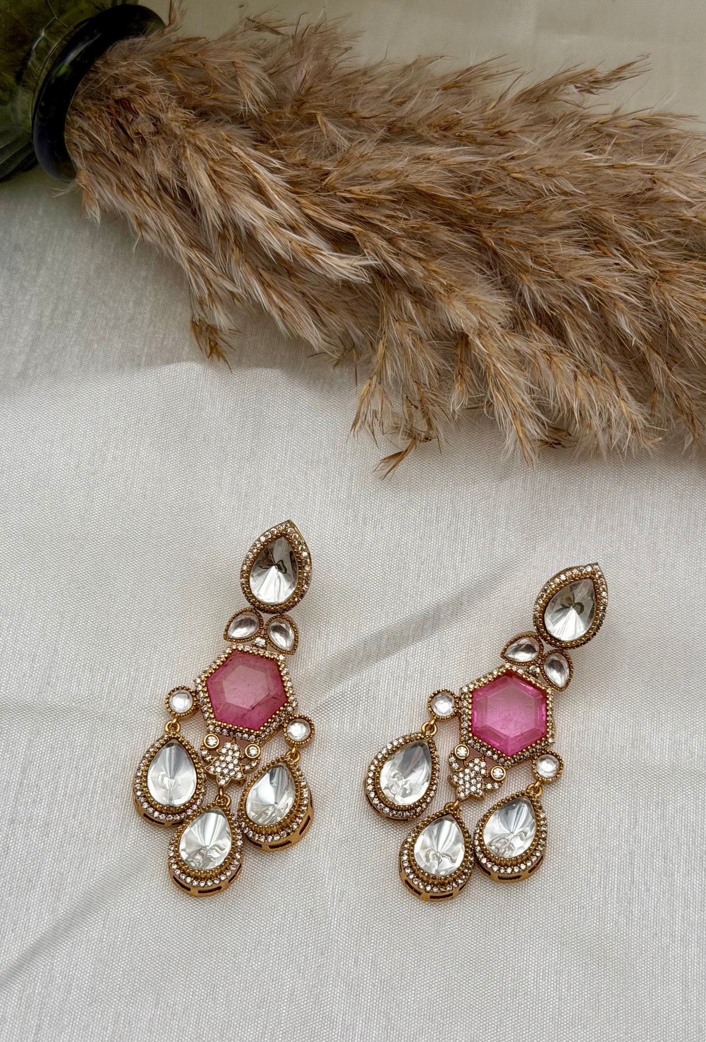 Rajjo Statement Earrings