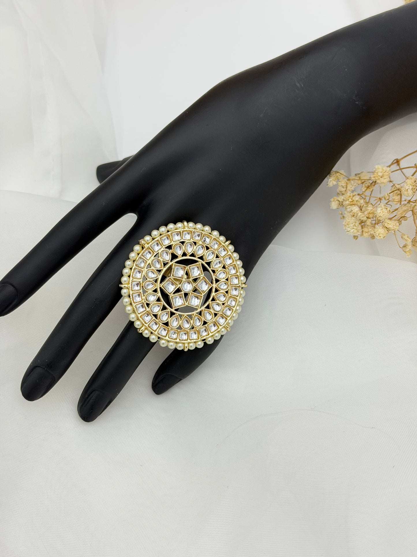Kundan  Ring