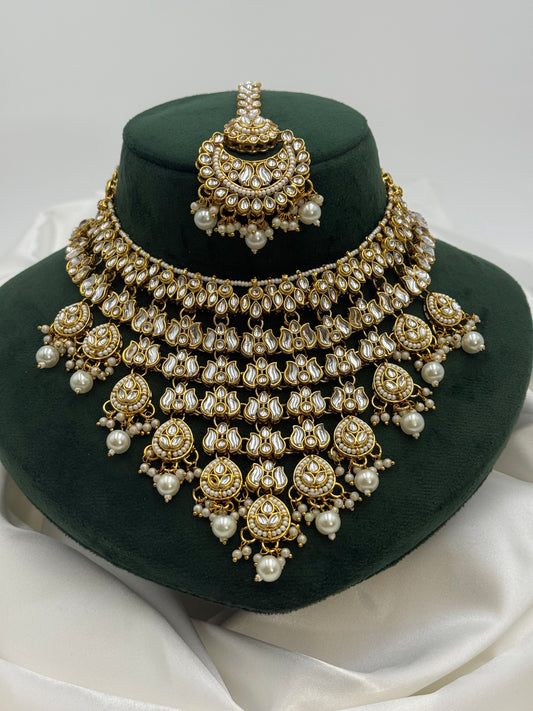 Darshi Kundan Necklace Set