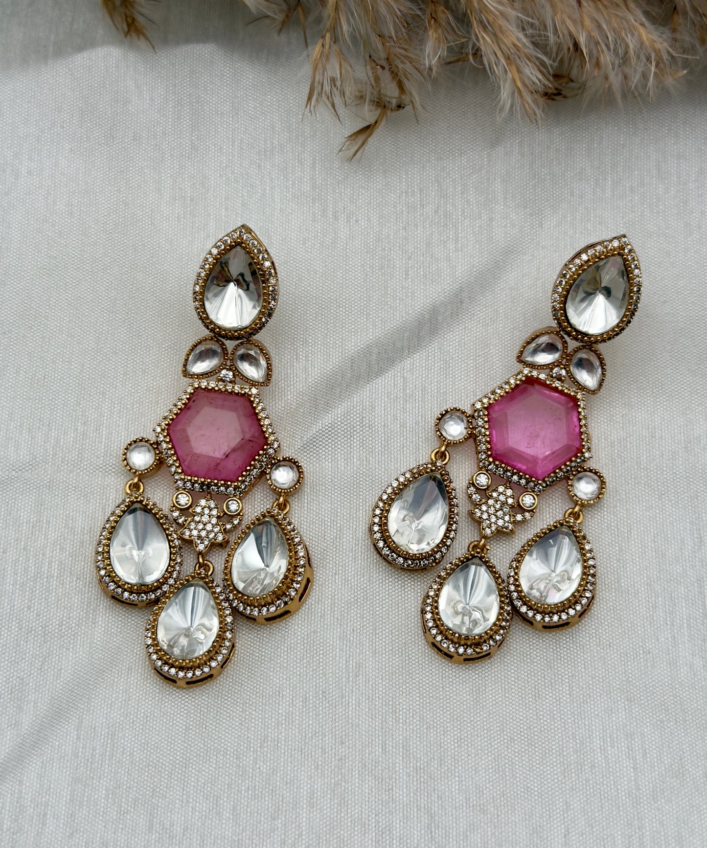 Rajjo Statement Earrings