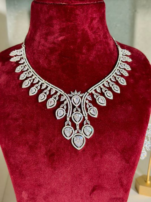 Shakira American Diamond Necklace Set