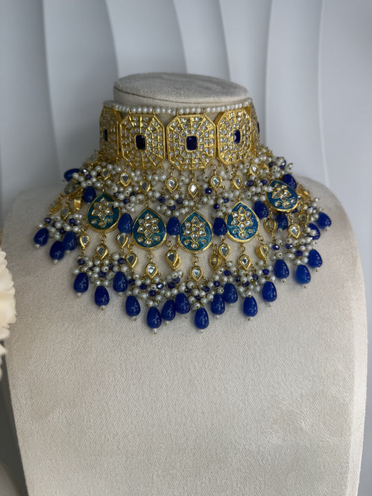 Pakistani  Kundan Necklace Set