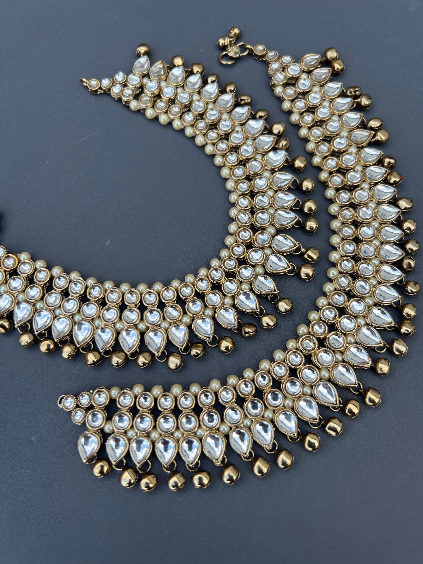 Kundan Heavy Anklets