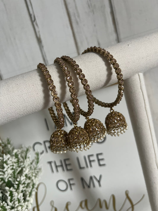 Polki jhumki styke Kaddas