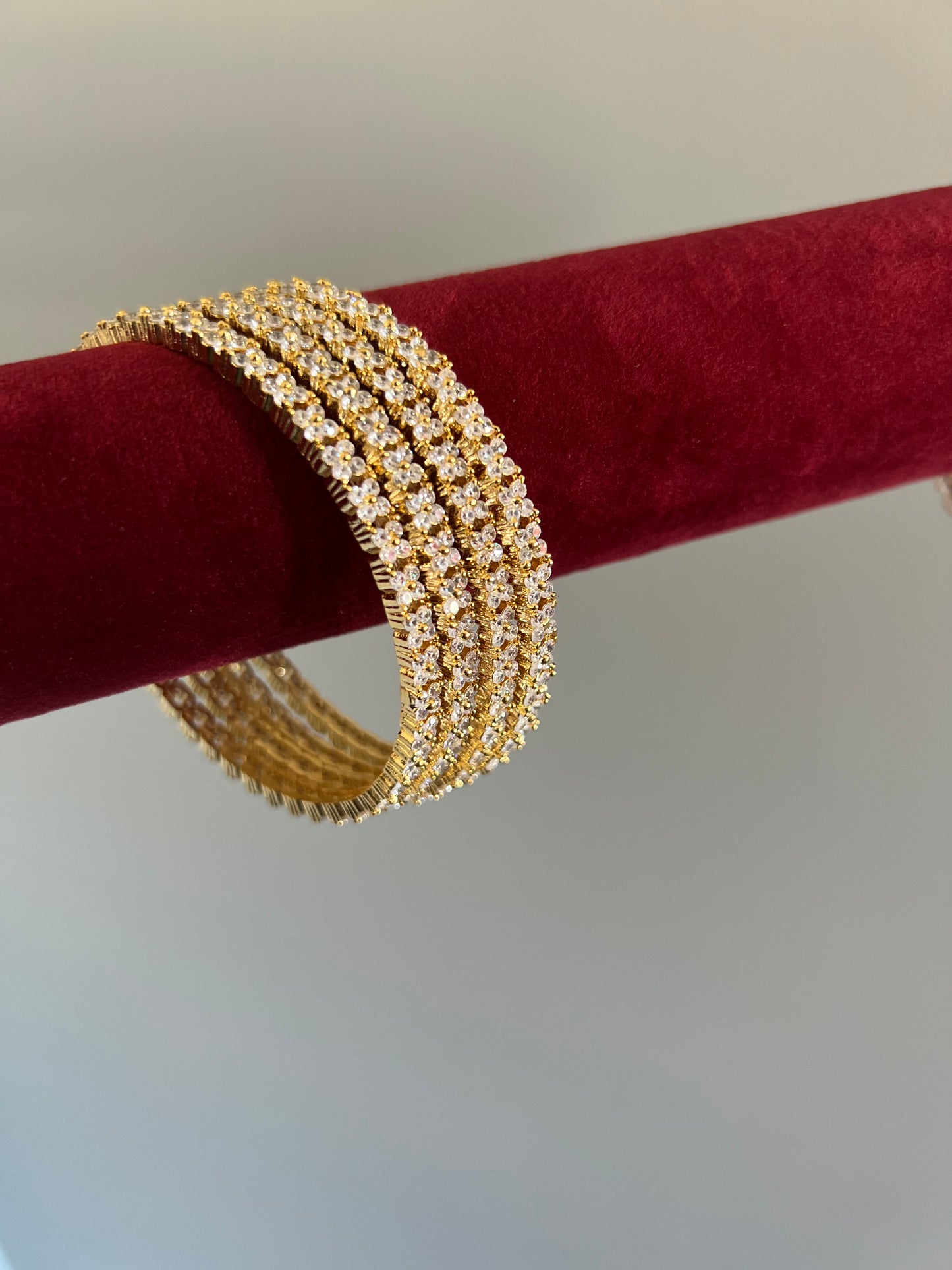 Bani American Diamond bangles pair of 4