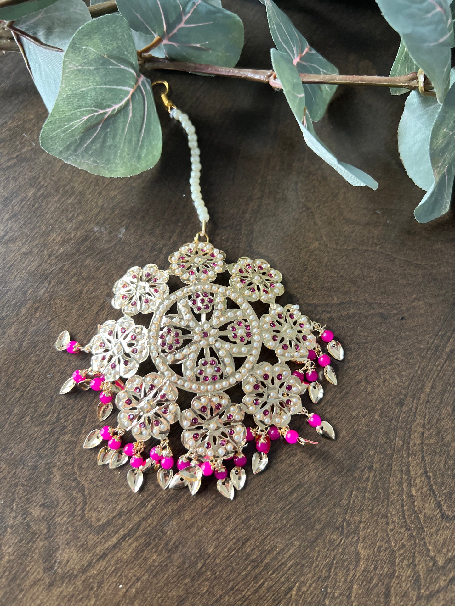 Jadau Oversized Tikka