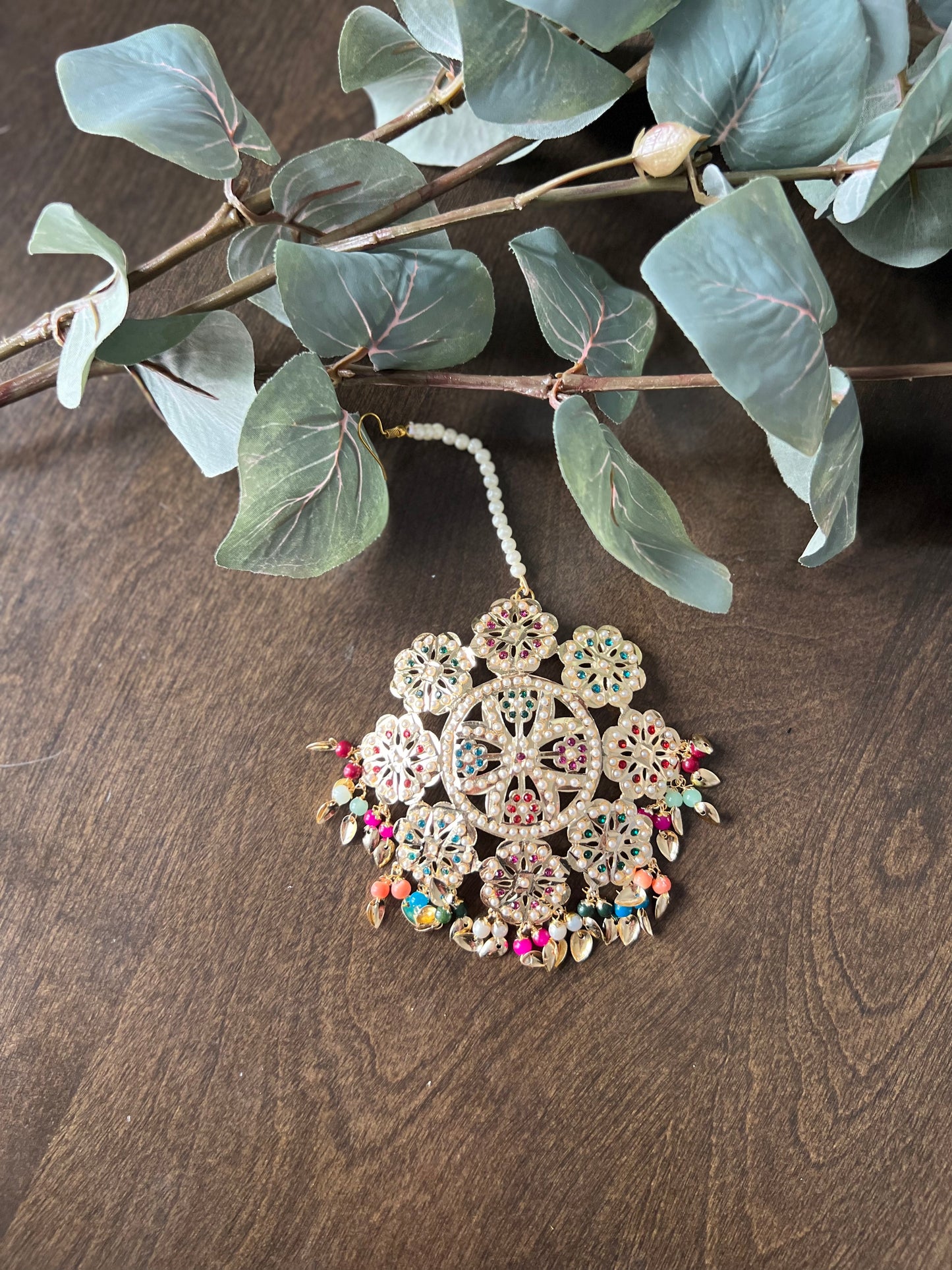 Jadau Oversized Tikka