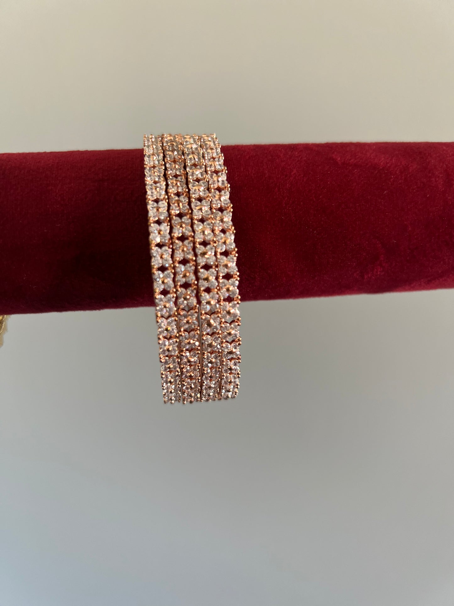 Bani American Diamond bangles pair of 4