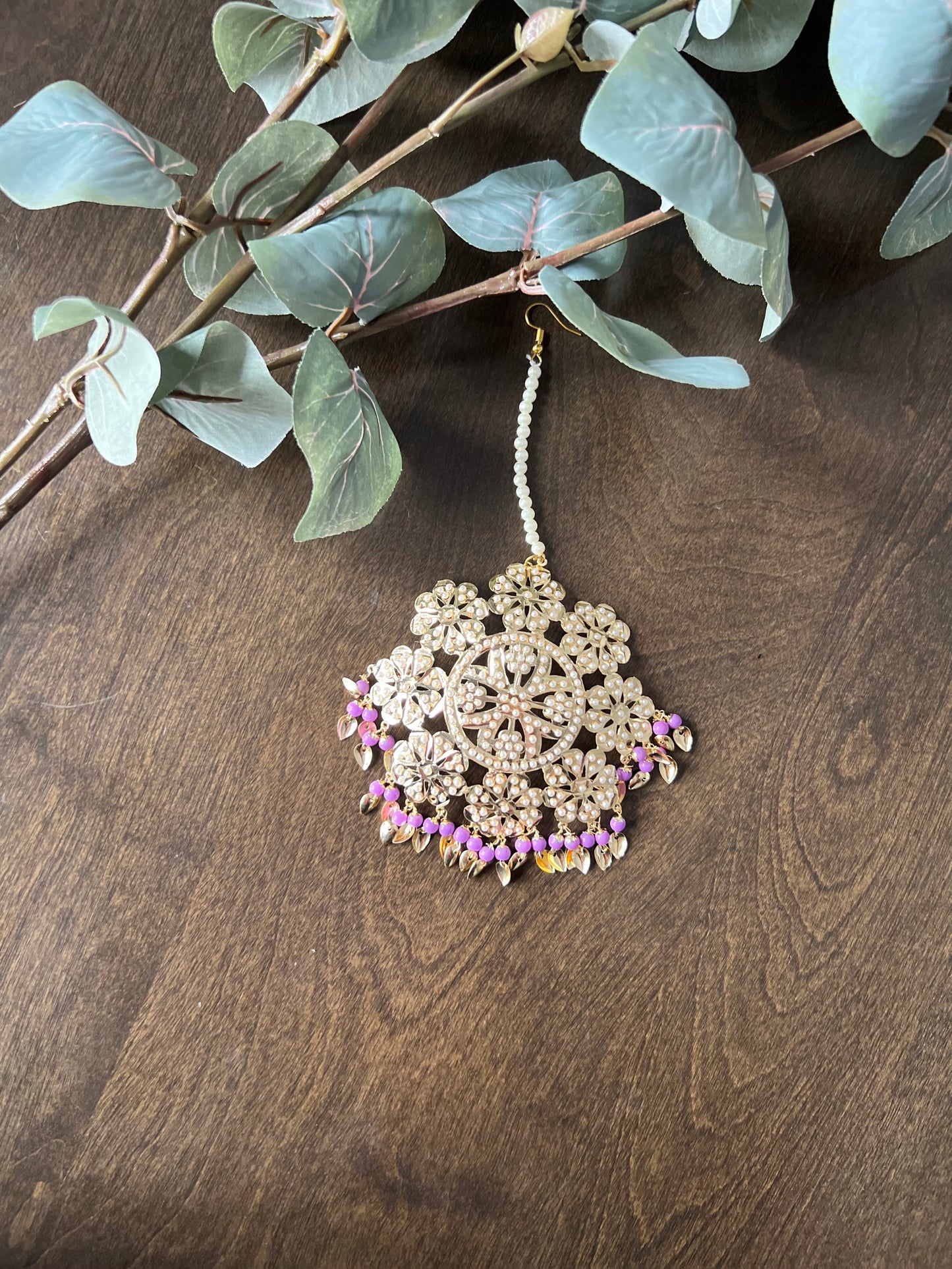 Jadau Oversized Tikka