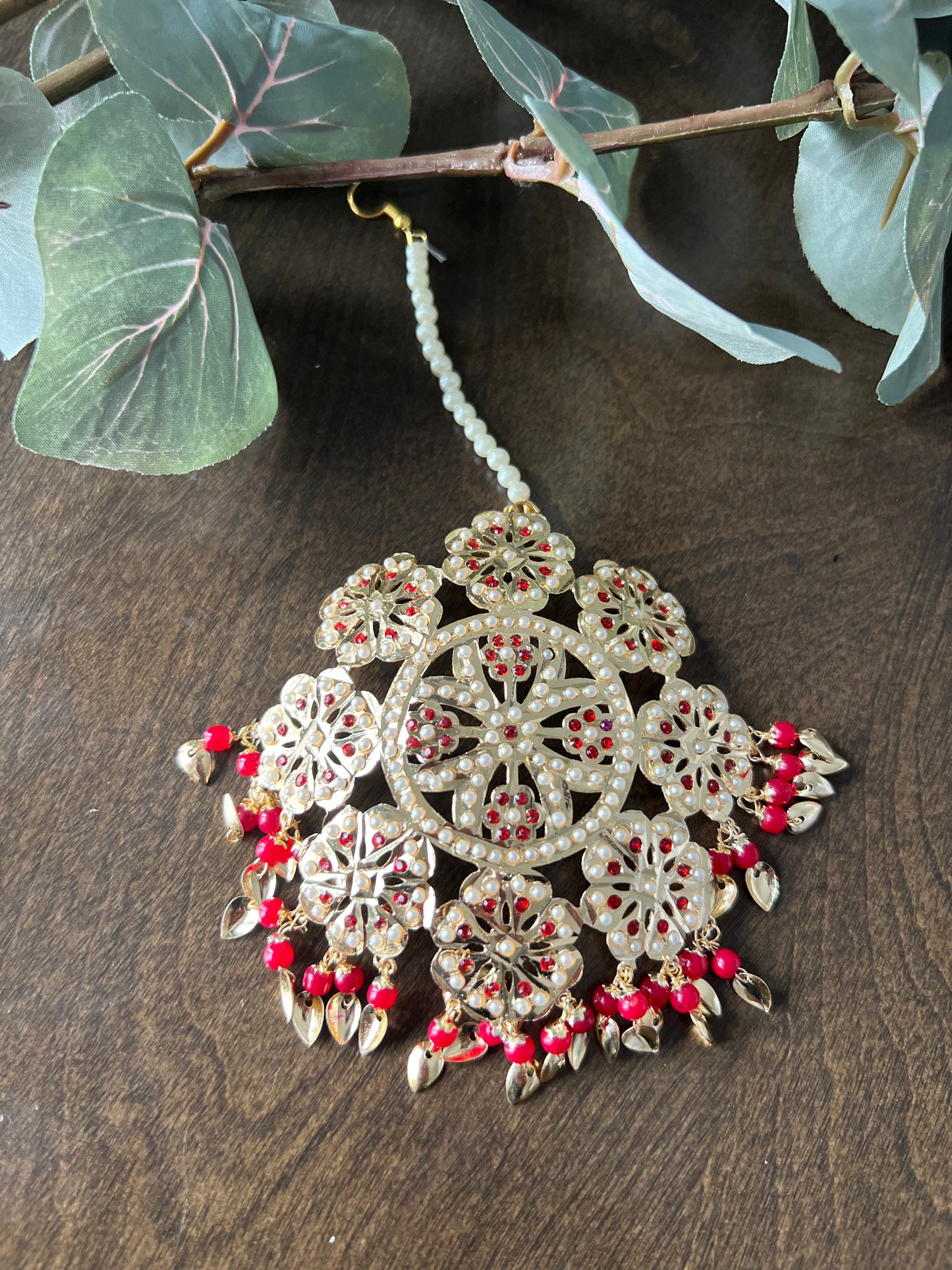 Jadau Oversized Tikka