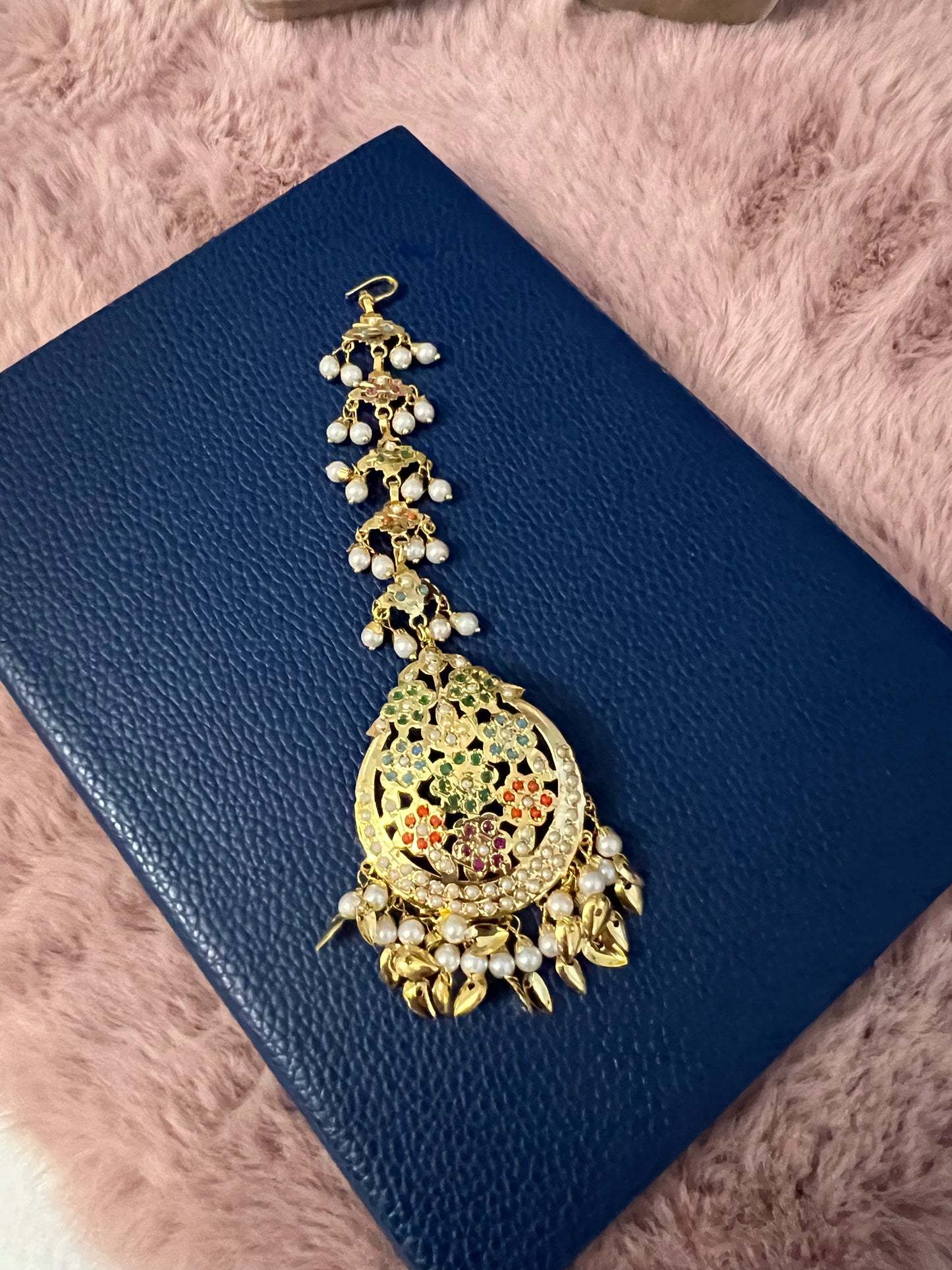 Original Jadau Gold Plated Tikka