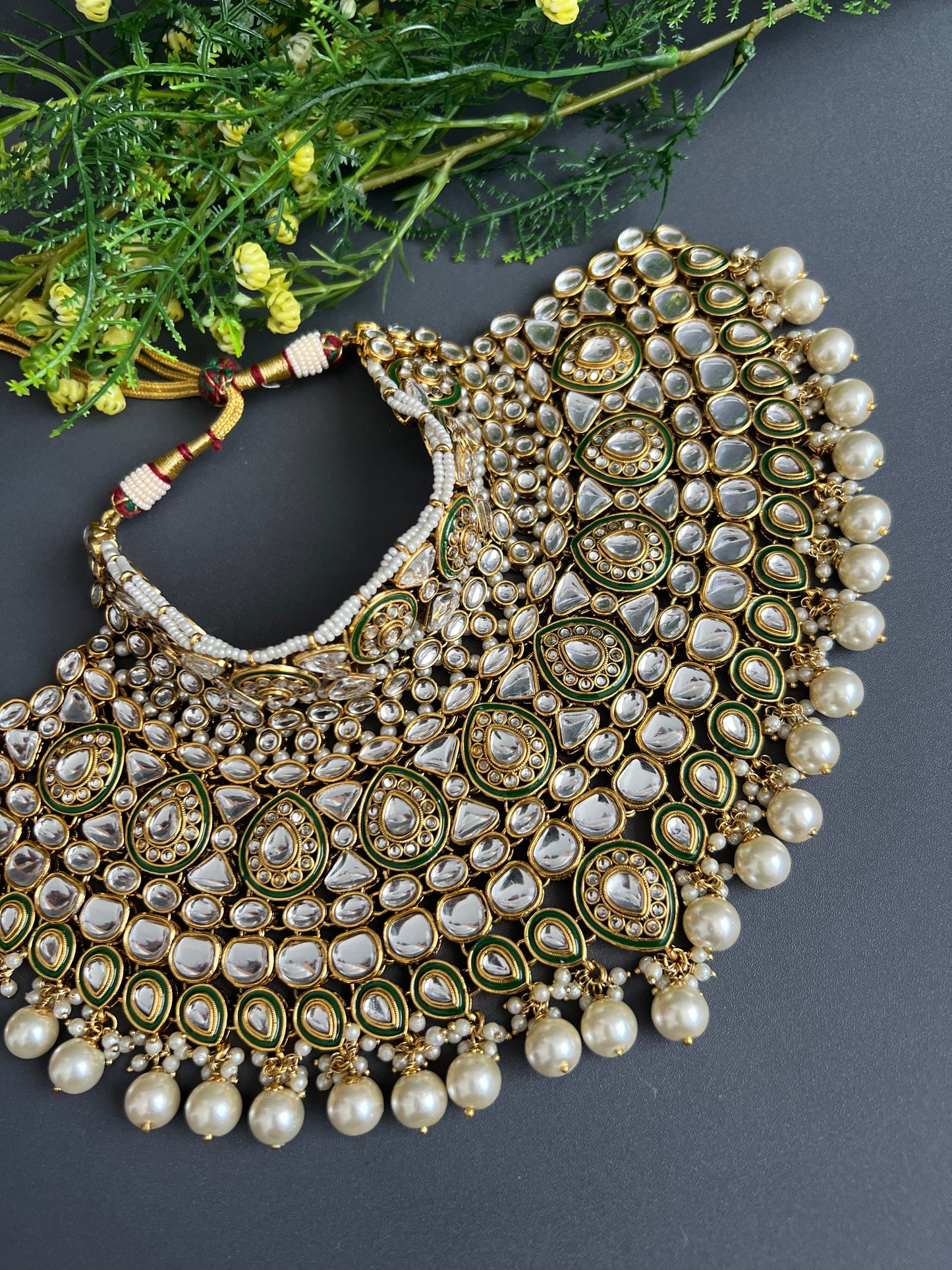 Saundrya Kundan Necklace Set