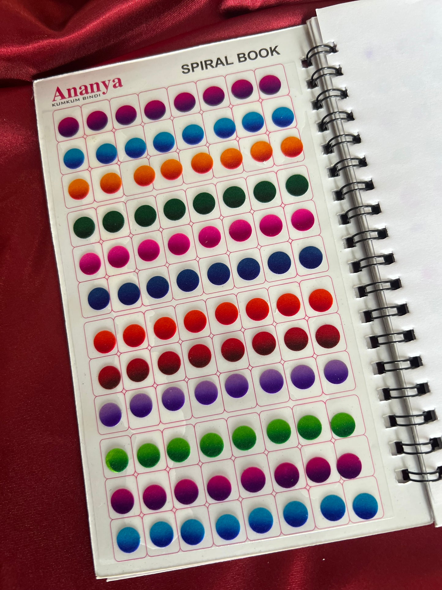 Neeli ombre multi bindi book