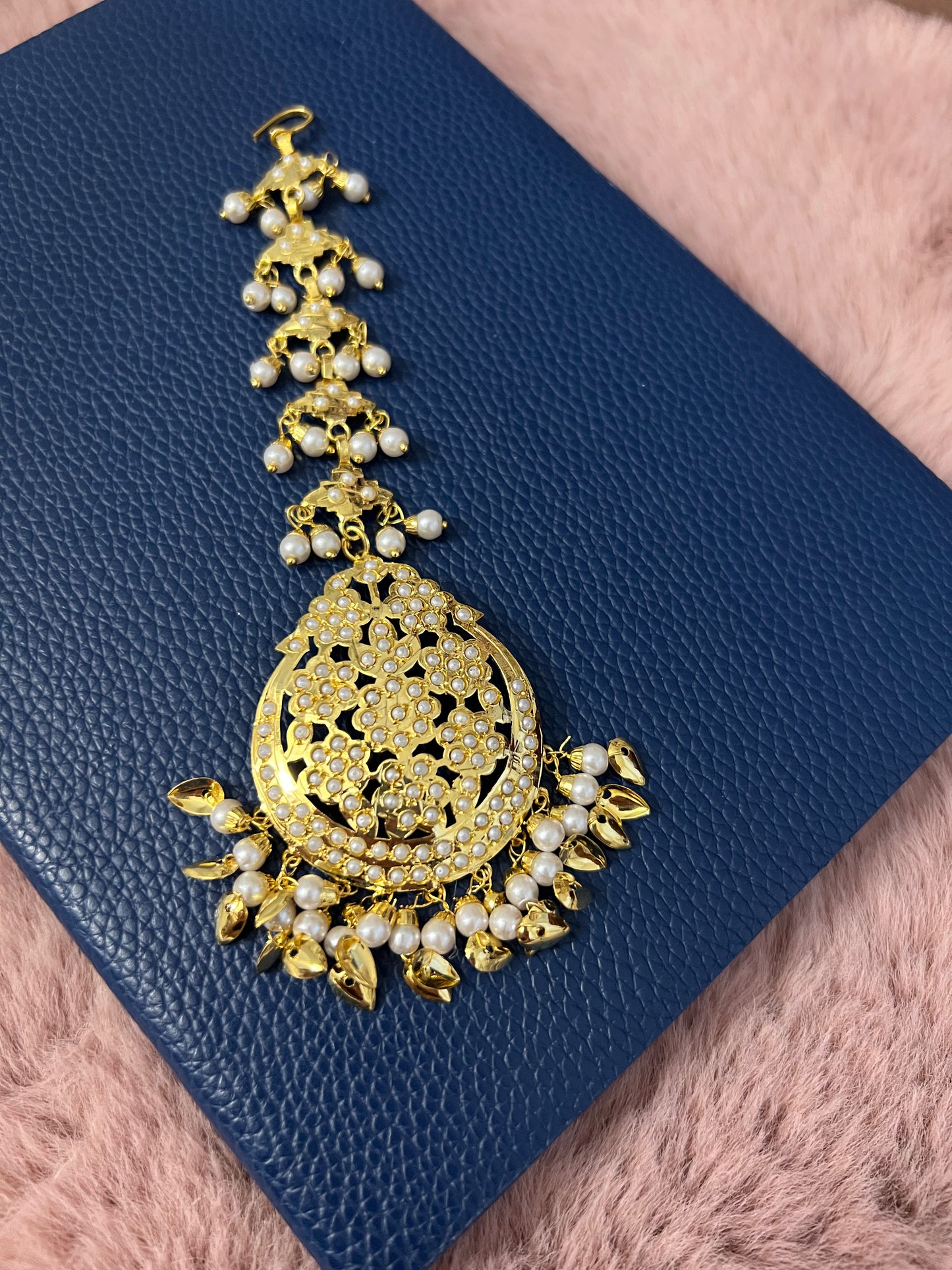 Original Jadau Gold Plated Tikka