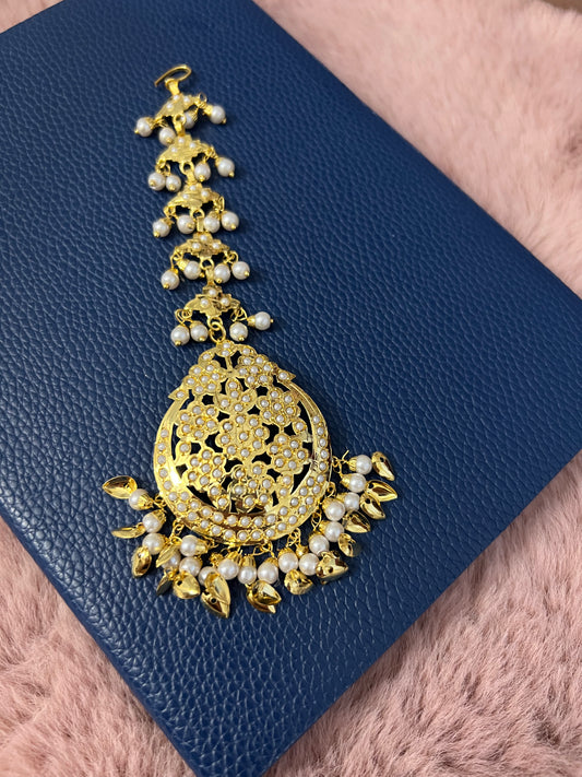 Original Jadau Gold Plated Tikka