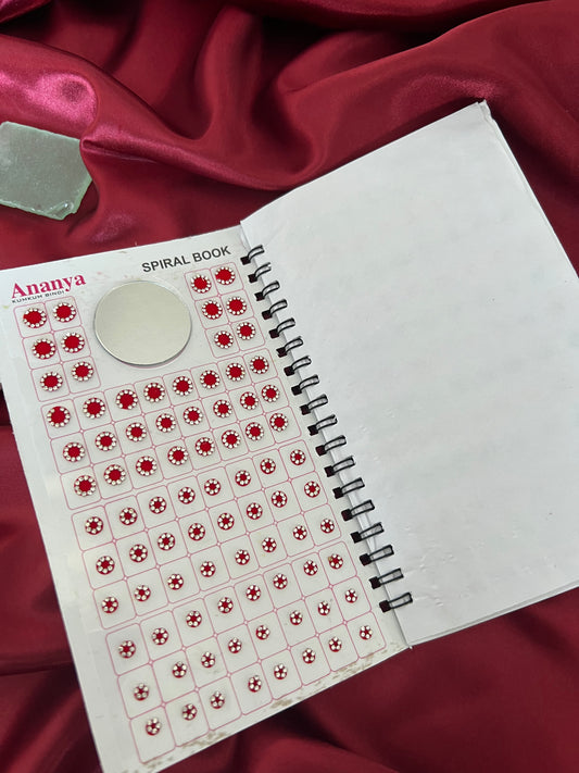 Ananya Swarovski Multi Bindi Book