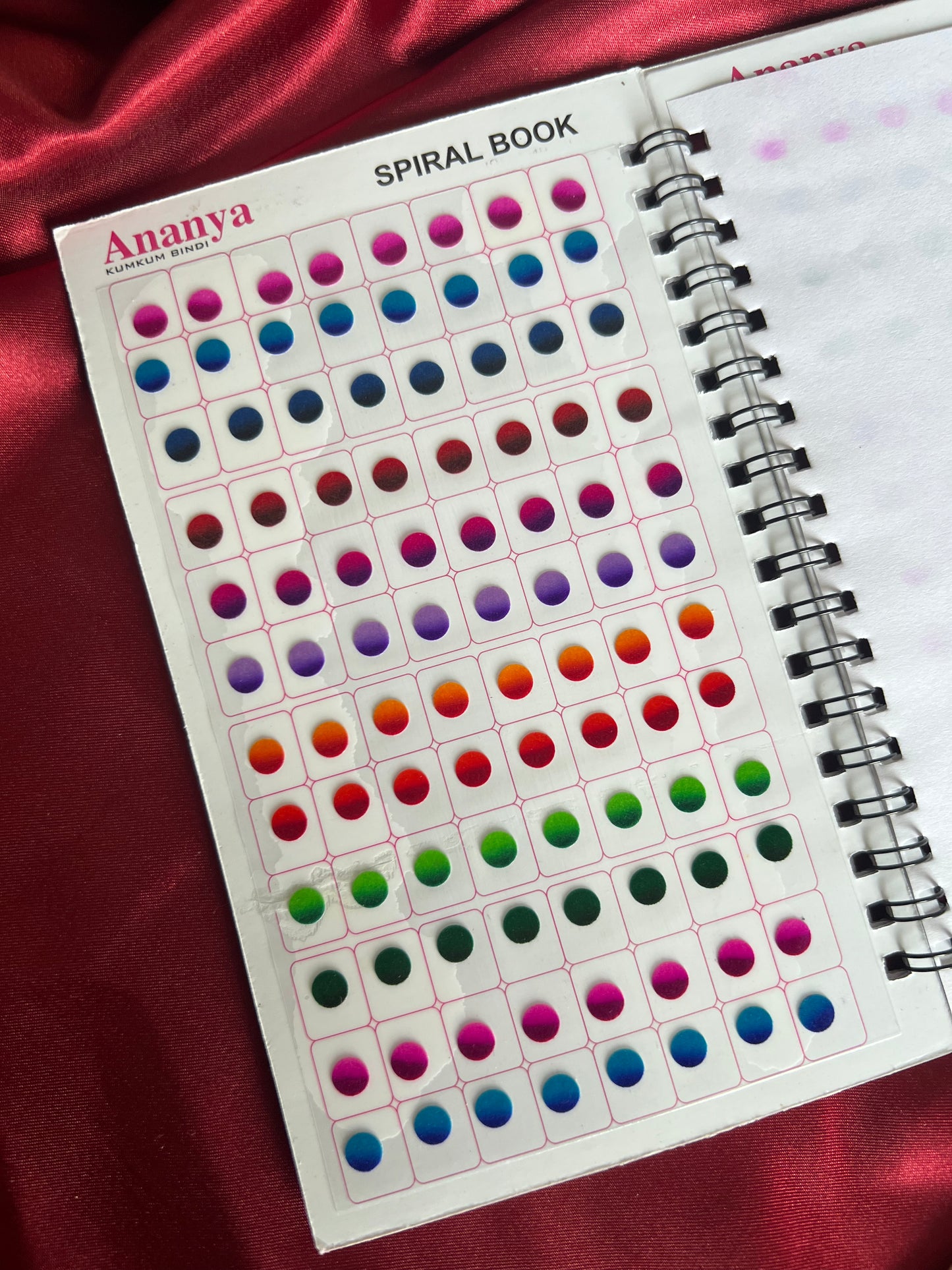 Neeli ombre multi bindi book