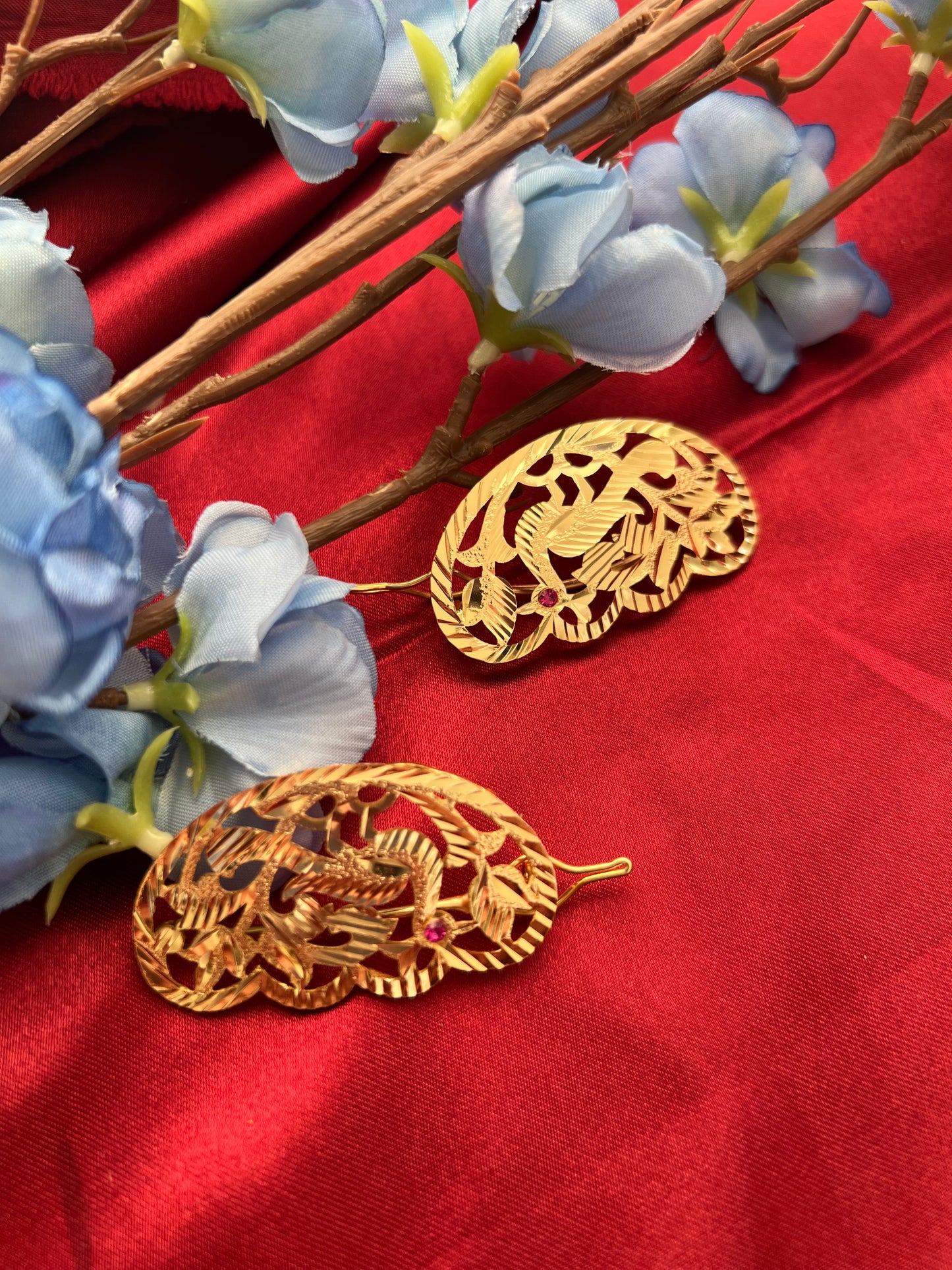 Traditional hair pins