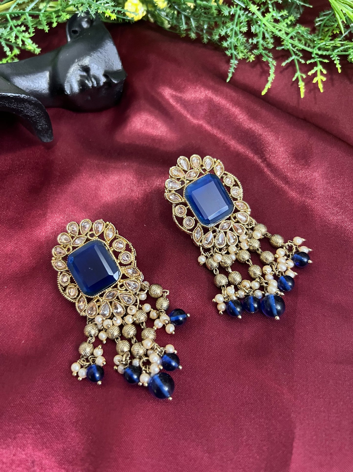 Manat Polki Earrings