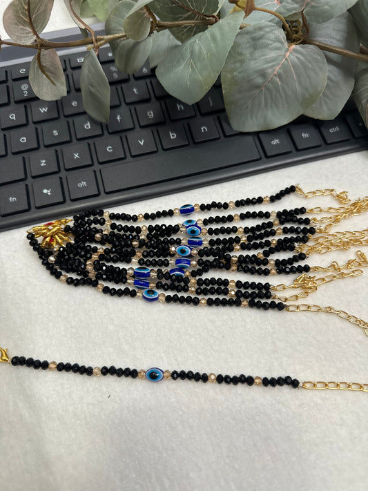 Evil eye bracelet