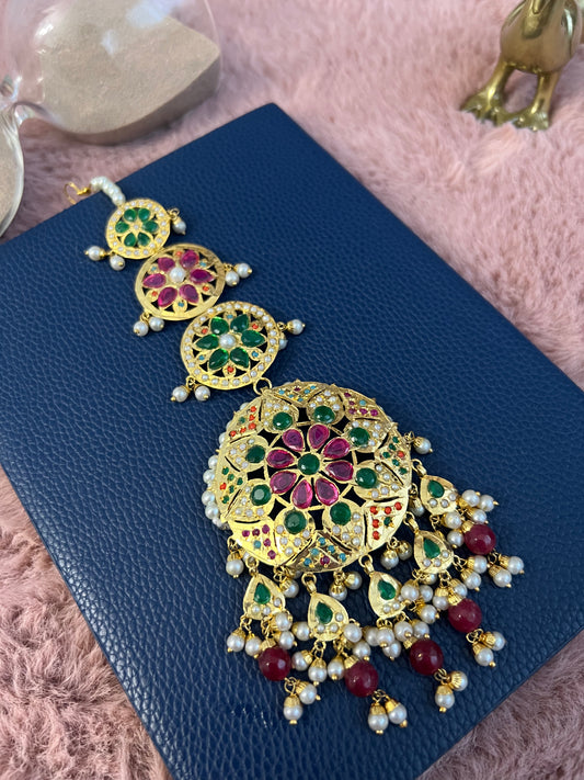 Original jadau Oversized tikka