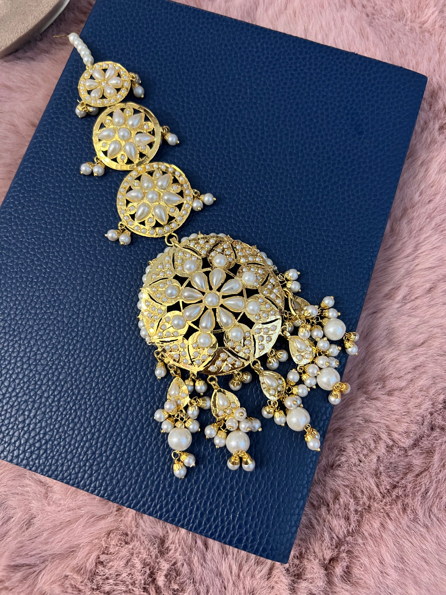 Original jadau Oversized tikka