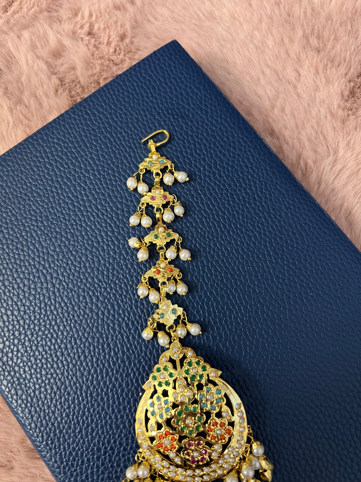 Original Jadau Gold Plated Tikka